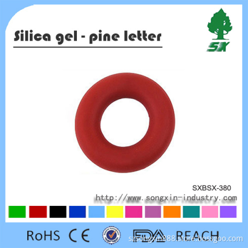 30lb/40lb/50lb/60lb/80lb Hand Gripper Grip Silicone Ring Resistance Strength Trainer Exerciser